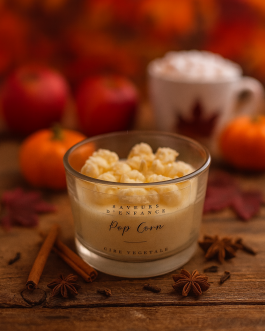 Bougie gourmande – Pop corn