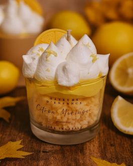 Bougie gourmande – Citron meringué
