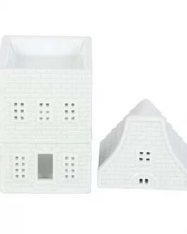 Brûle parfum Maison nordique blanche