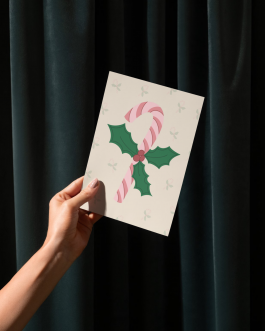 Carte de vœux parfumée