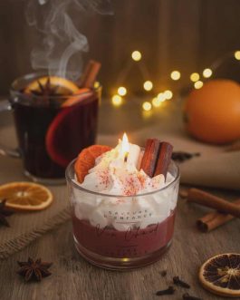 Bougie gourmande – Vin chaud